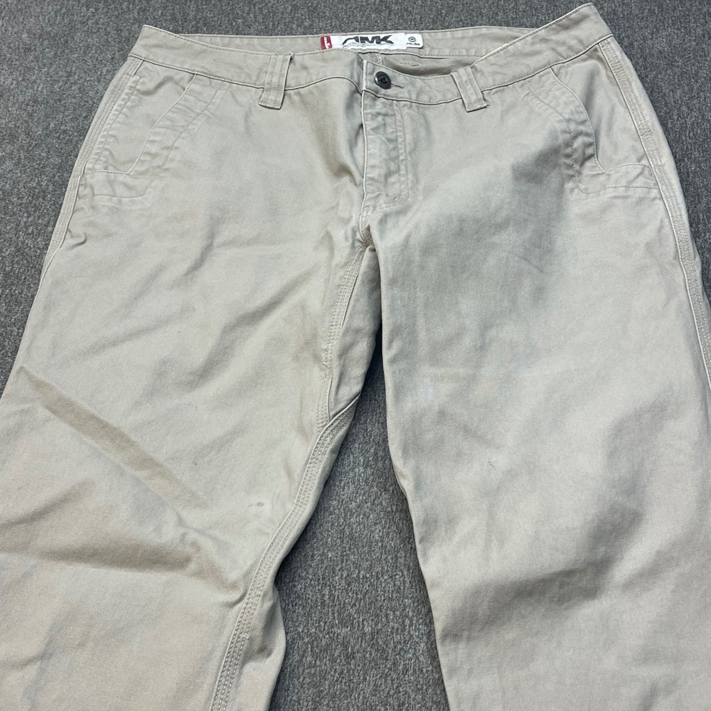 Mountain Khakis Broadway Fit Mens 36x30 Khaki Cotton Canvas Pants (fits 35 x 29)